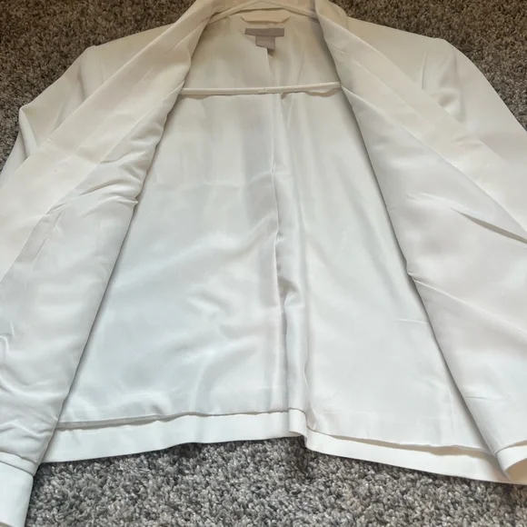 H&M White Cropped blazer - Picture 5 of 7
